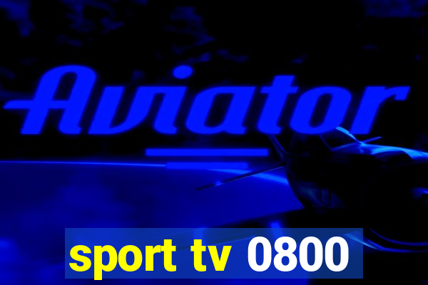 sport tv 0800